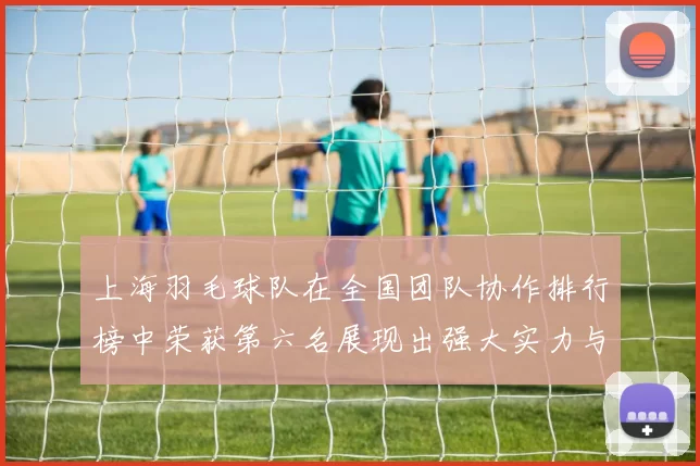 上海羽毛球队在全国团队协作排行榜中荣获第六名展现出强大实力与团队精神